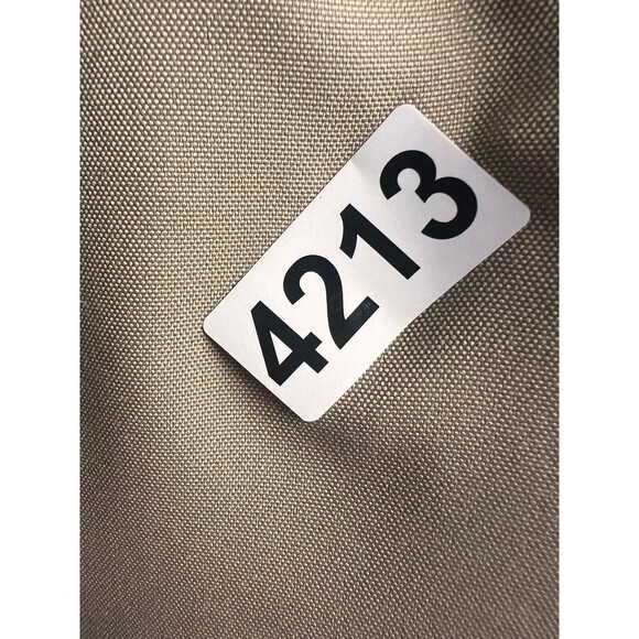 Nike Golf Dri-Fit Golf Pants Men 36X34 Khaki FitDry Pleated Cuffed Swoosh Logo - Picture 11 of 11